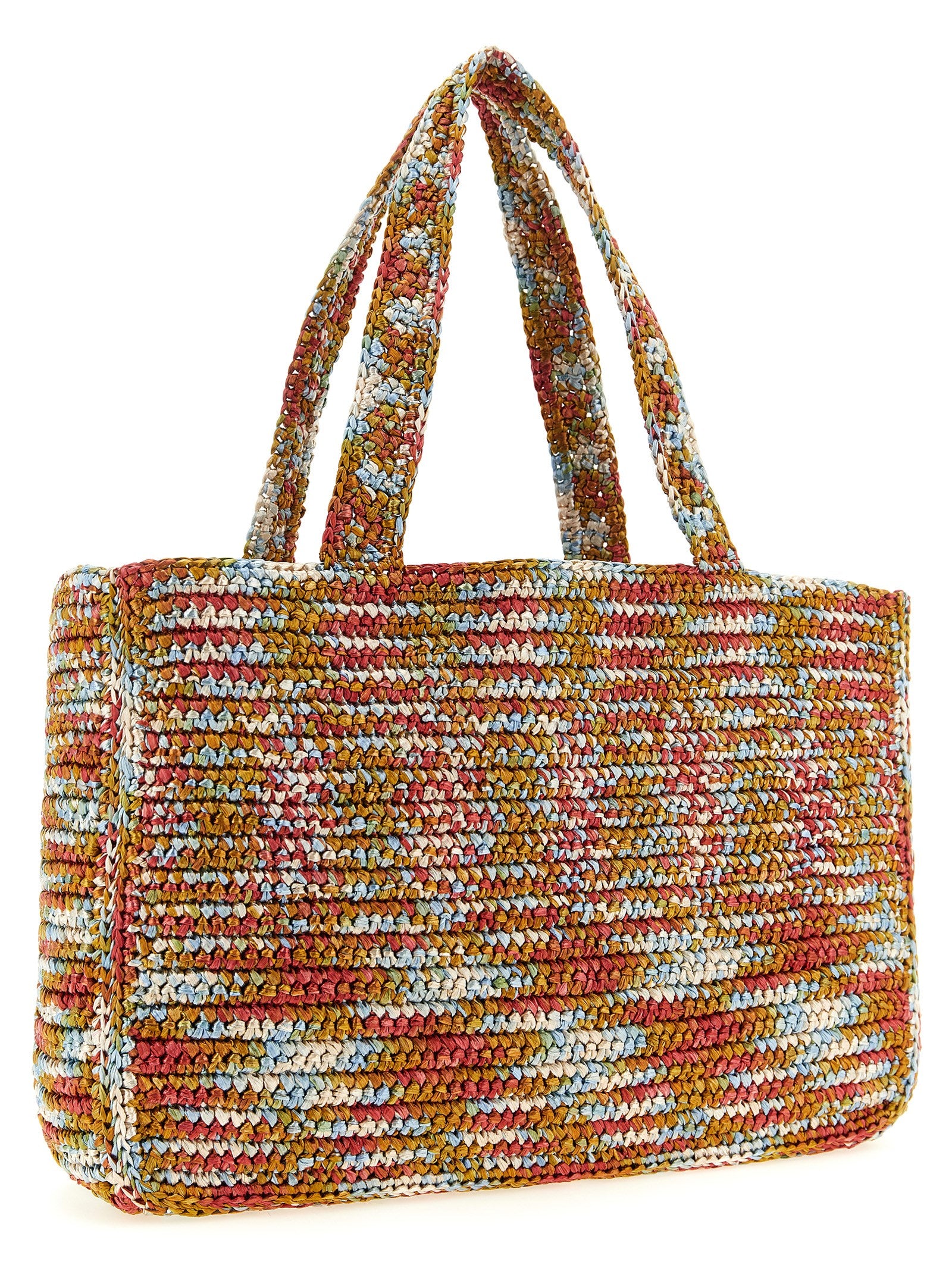 Valentino Garavani Multicolor 'Viva Superstar' Large Tote Bag Curated Luxury Accessories by Orvyn