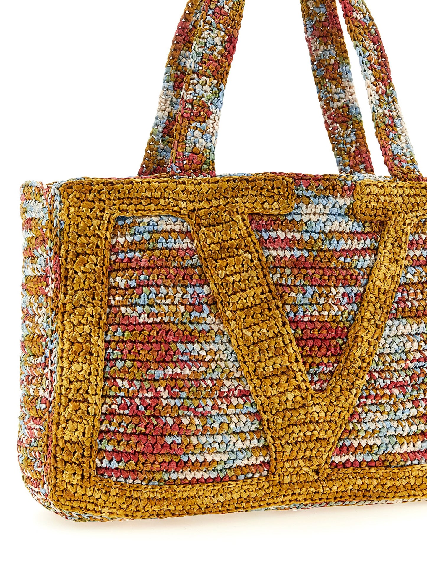 Valentino Garavani Multicolor 'Viva Superstar' Large Tote Bag Curated Luxury Accessories by Orvyn