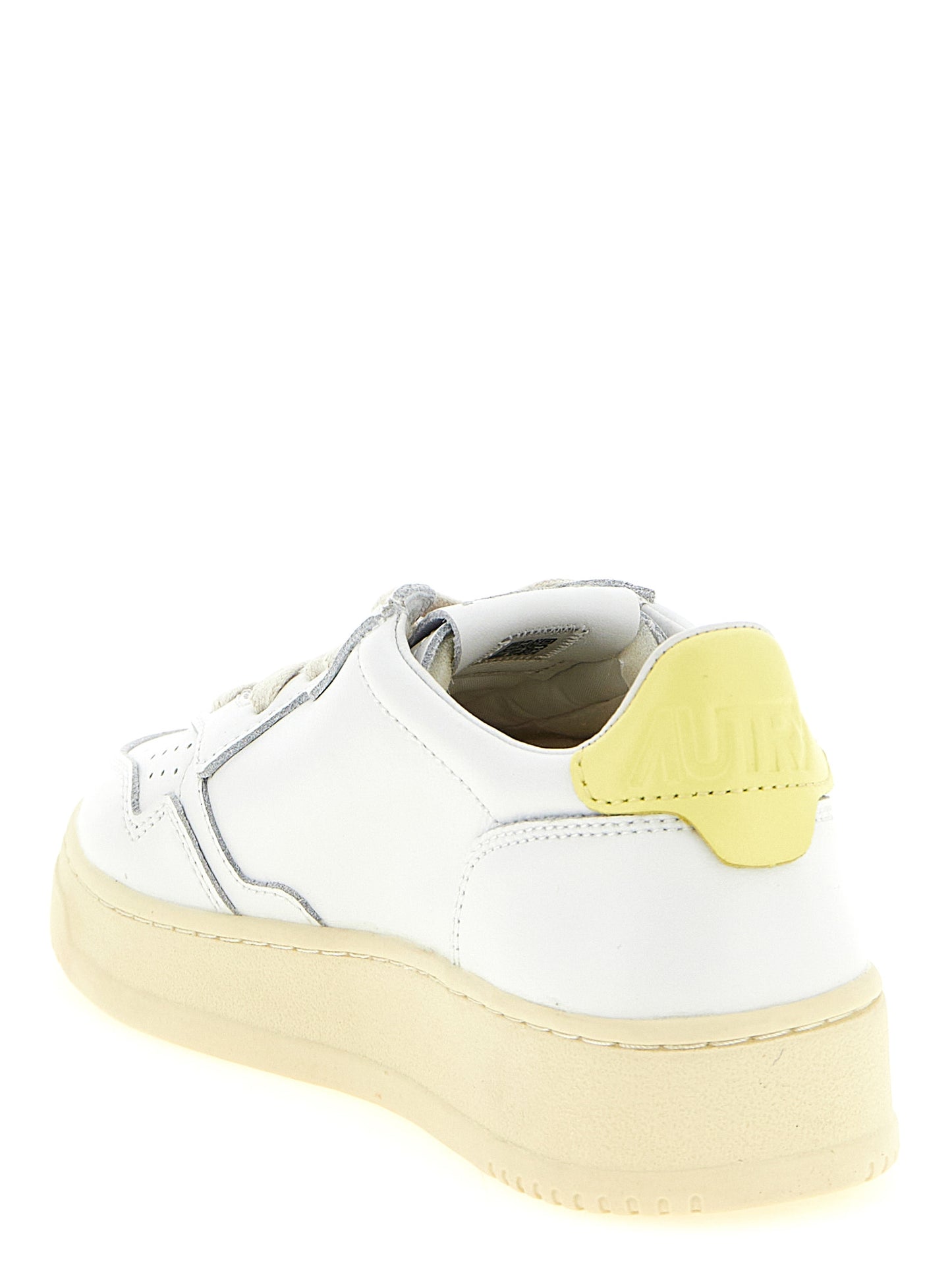 Autry Bicolor Cowhide Low Top Sneakers Curated Luxury Accessories by Orvyn