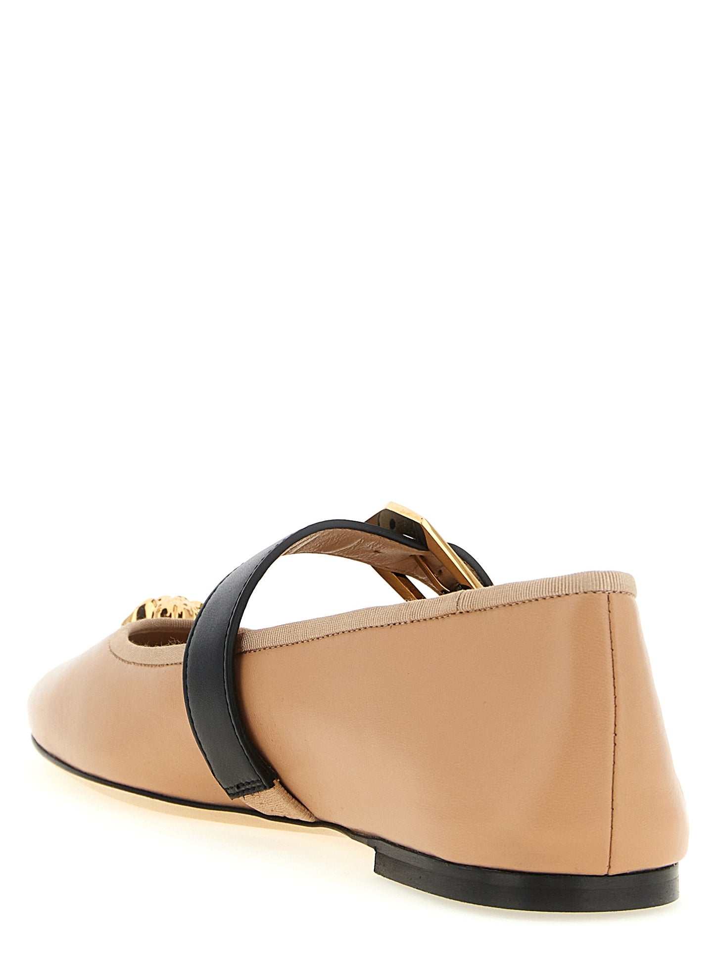Versace Multicolor 'La Medusa' Flats Curated Luxury Accessories by Orvyn