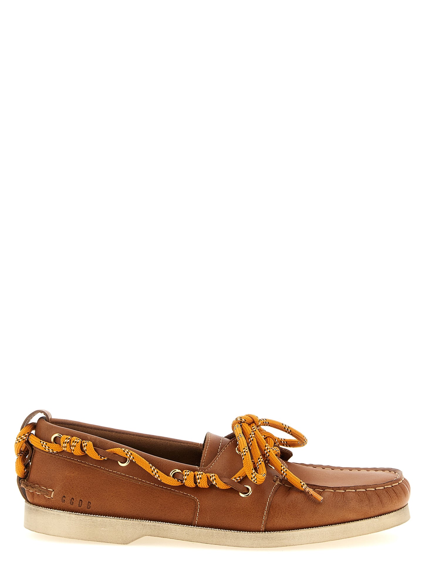 Golden Goose Brown Cowhide Slip-On Loafers Curated Luxury Accessories by Orvyn