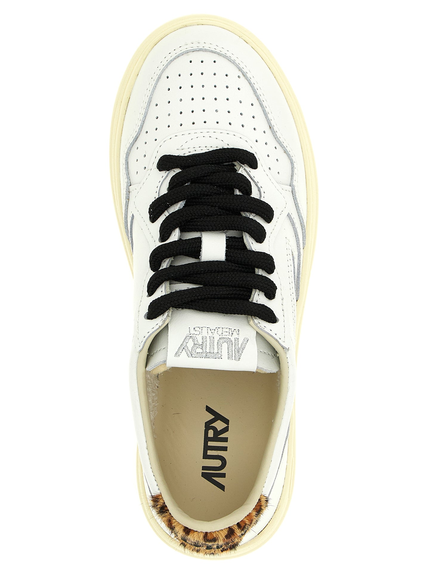 Autry Brown Cowhide Low Top Sneakers Curated Luxury Accessories by Orvyn