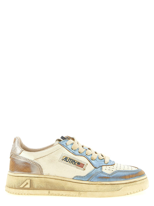 Autry Multicolor Bull Skin Low Top Sneakers Curated Luxury Accessories by Orvyn