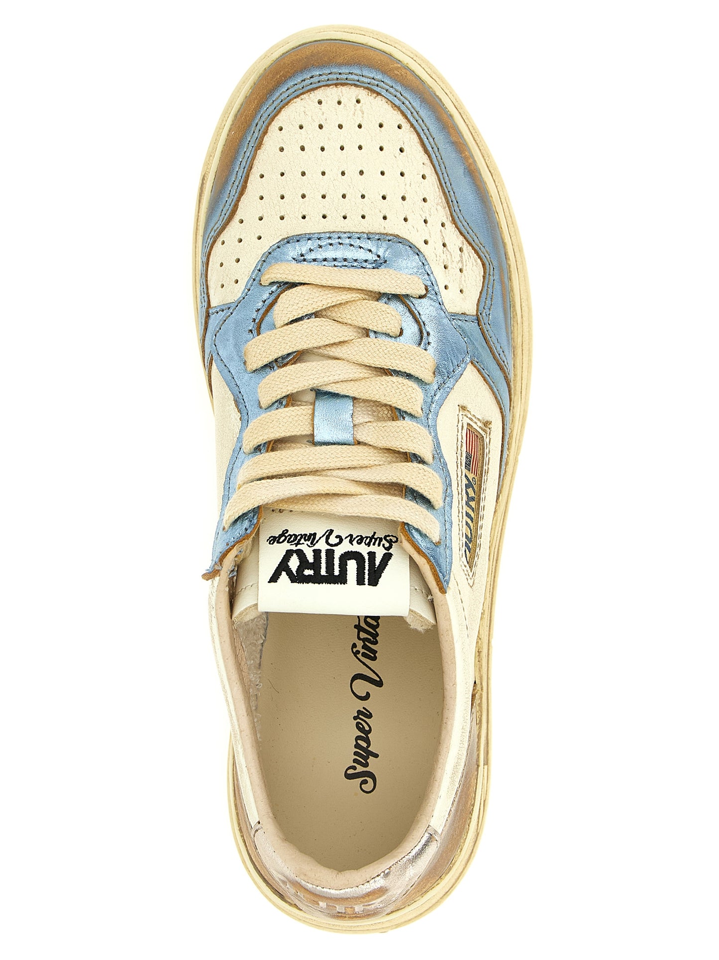 Autry Multicolor Bull Skin Low Top Sneakers Curated Luxury Accessories by Orvyn