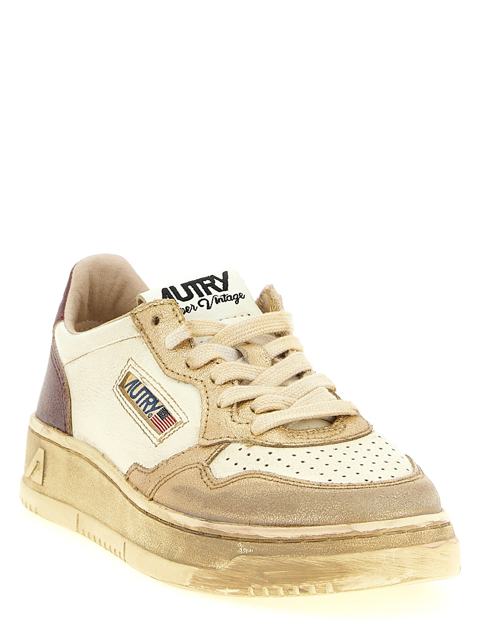 Autry Multicolor Cowhide Low Top Sneakers Curated Luxury Accessories by Orvyn