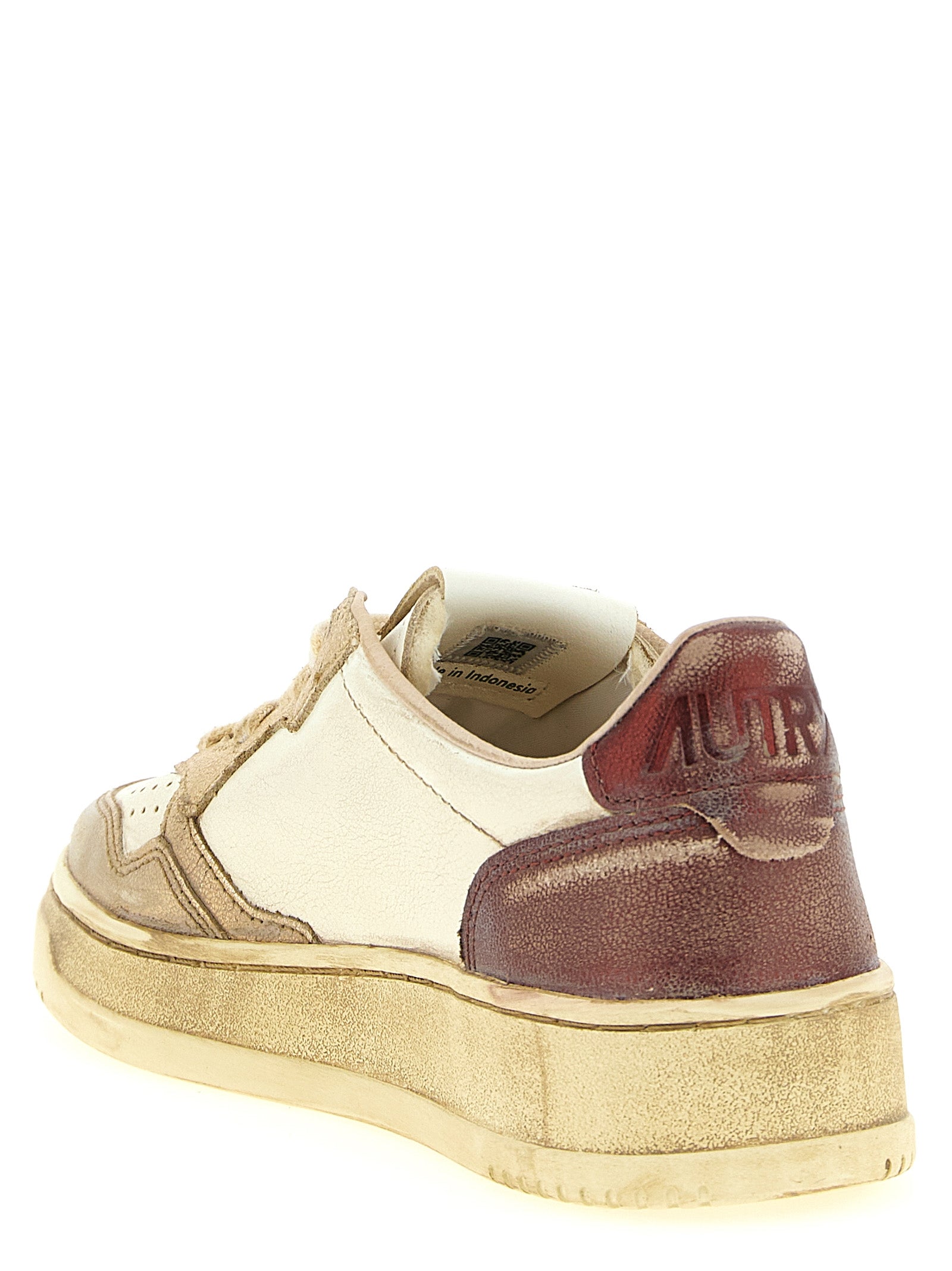Autry Multicolor Cowhide Low Top Sneakers Curated Luxury Accessories by Orvyn