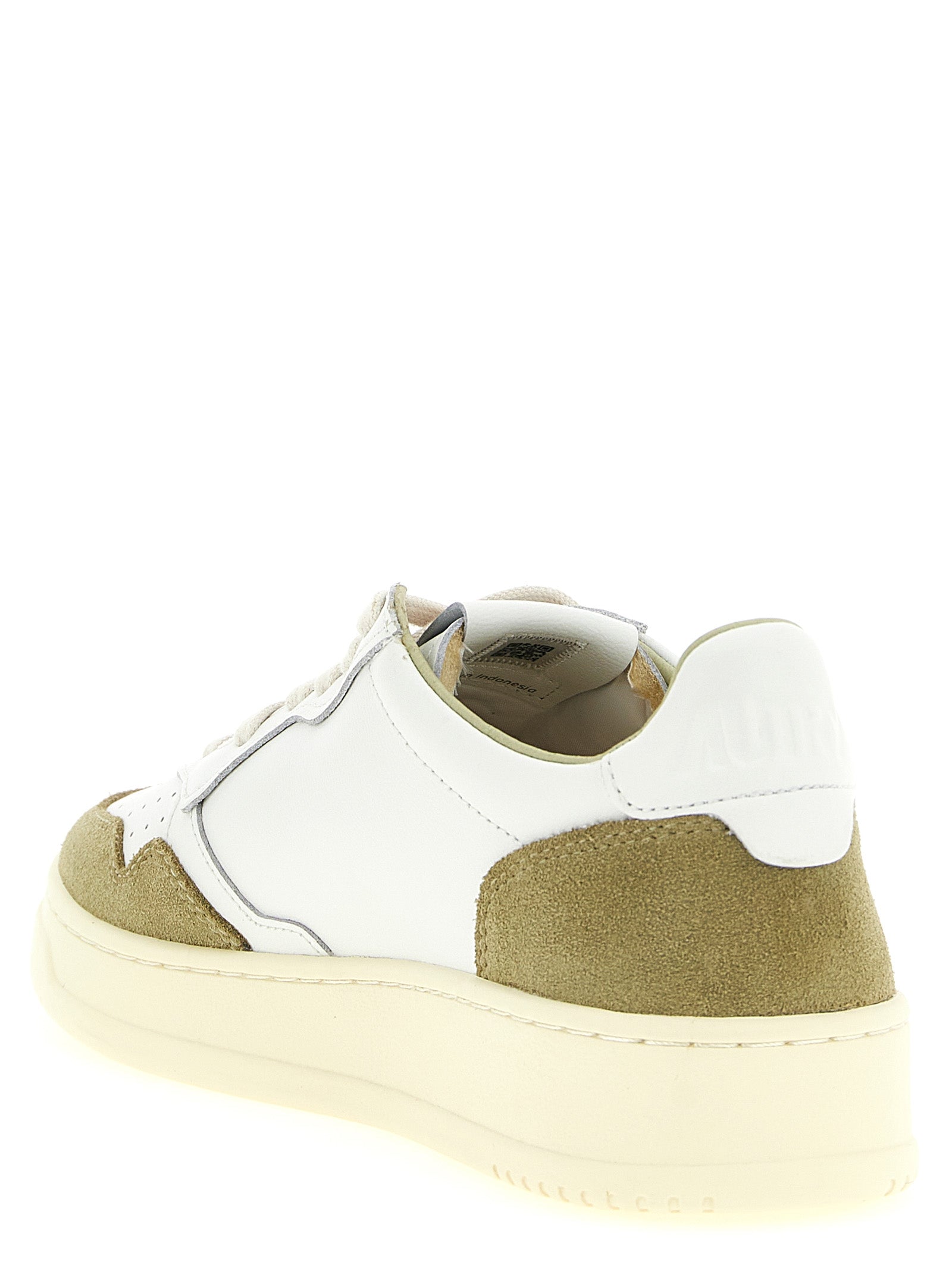 Autry Bicolor Cowhide Low Top Sneakers Curated Luxury Accessories by Orvyn