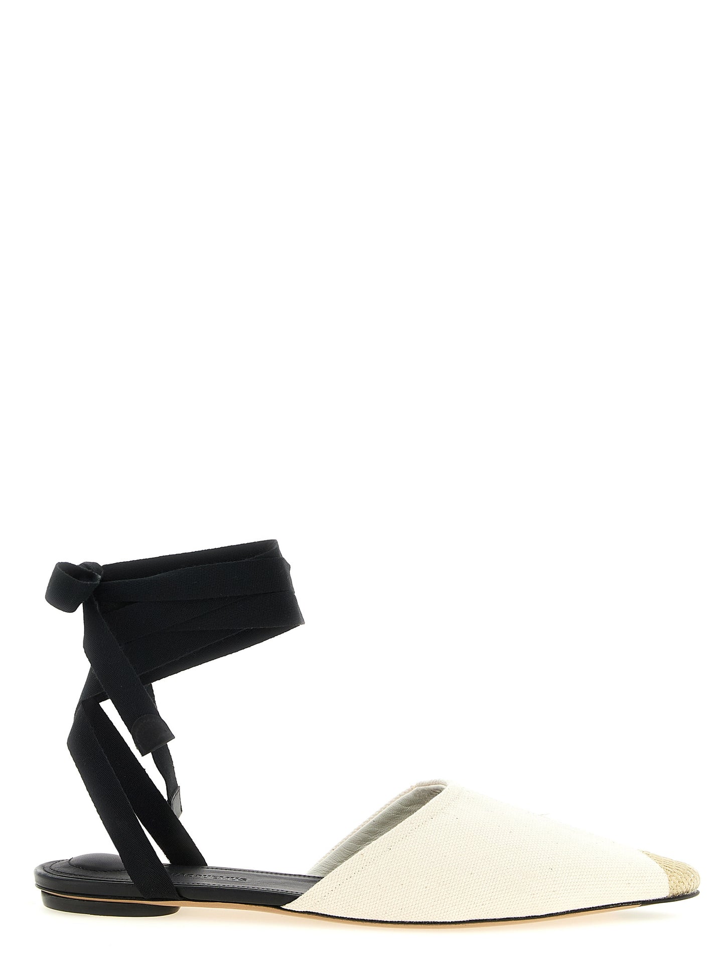 Jacquemus Beige 'Les Sandales Espadrilles' Curated Luxury Accessories by Orvyn