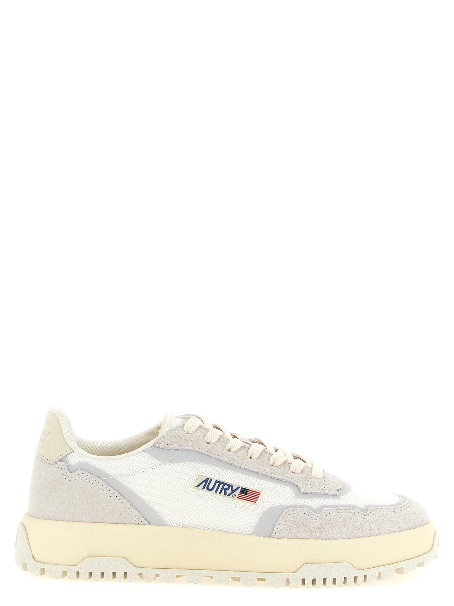 Autry Gray Cotton Low Top Sneakers Curated Luxury Accessories by Orvyn