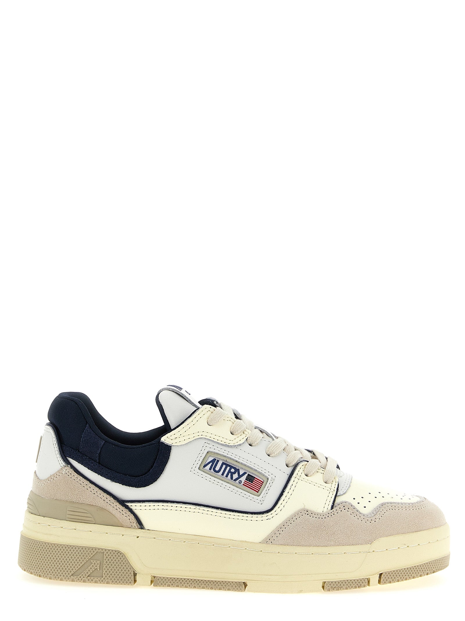 Autry Blue Cowhide Low Top Sneakers Curated Luxury Accessories by Orvyn