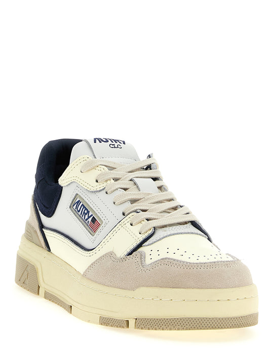 Autry Blue Cowhide Low Top Sneakers Curated Luxury Accessories by Orvyn
