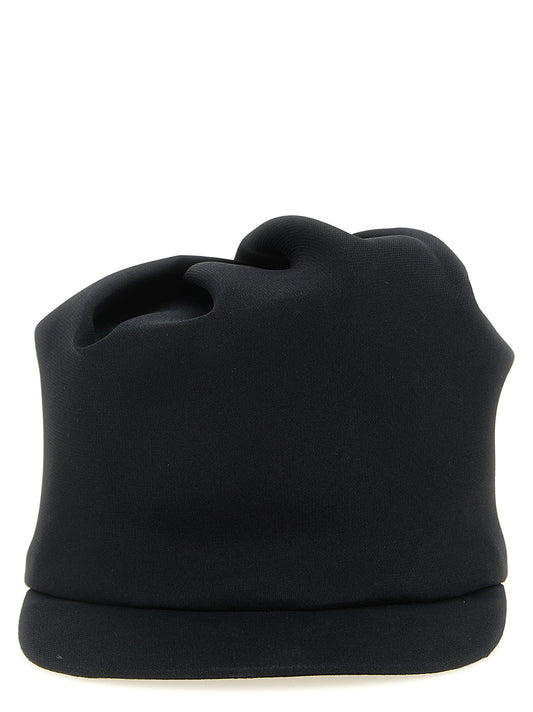Balenciaga Black Silk Cap (Baseball Hat) Curated Luxury Accessories by Orvyn