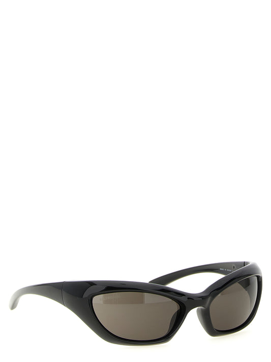 Balenciaga Black 'Racer' Sunglasses Curated Luxury Accessories by Orvyn