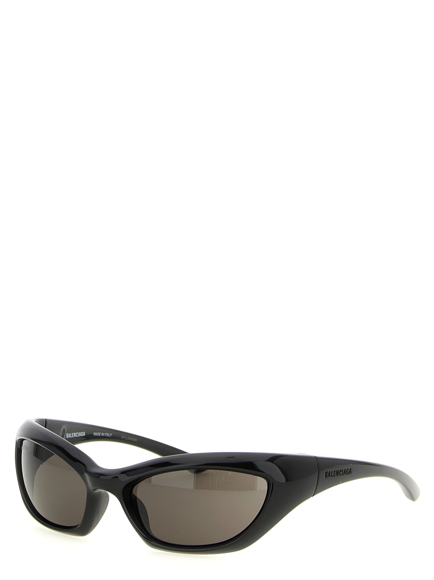 Balenciaga Black 'Racer' Sunglasses Curated Luxury Accessories by Orvyn