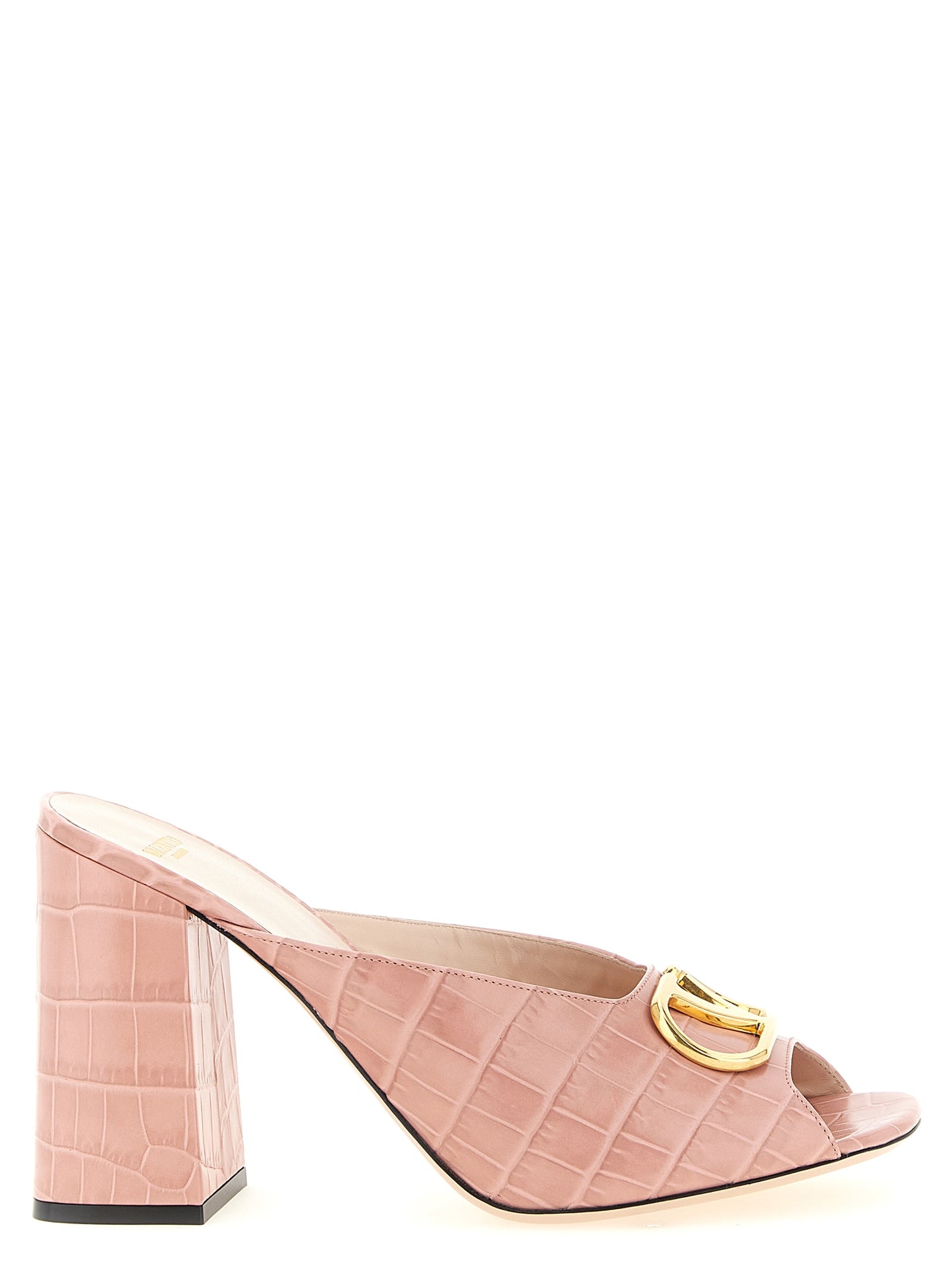 Valentino Garavani Multicolor 'VLogo Signature' Sandals Curated Luxury Accessories by Orvyn