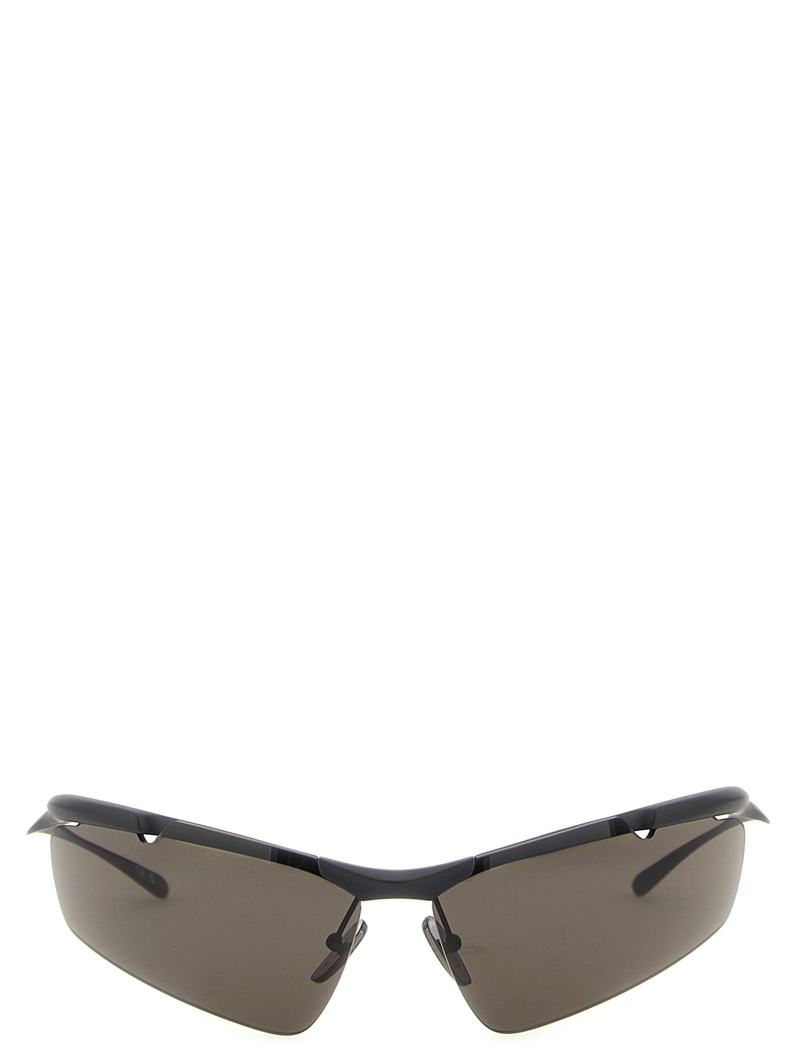 Balenciaga Black 'Boomerang' Sunglasses Curated Luxury Accessories by Orvyn