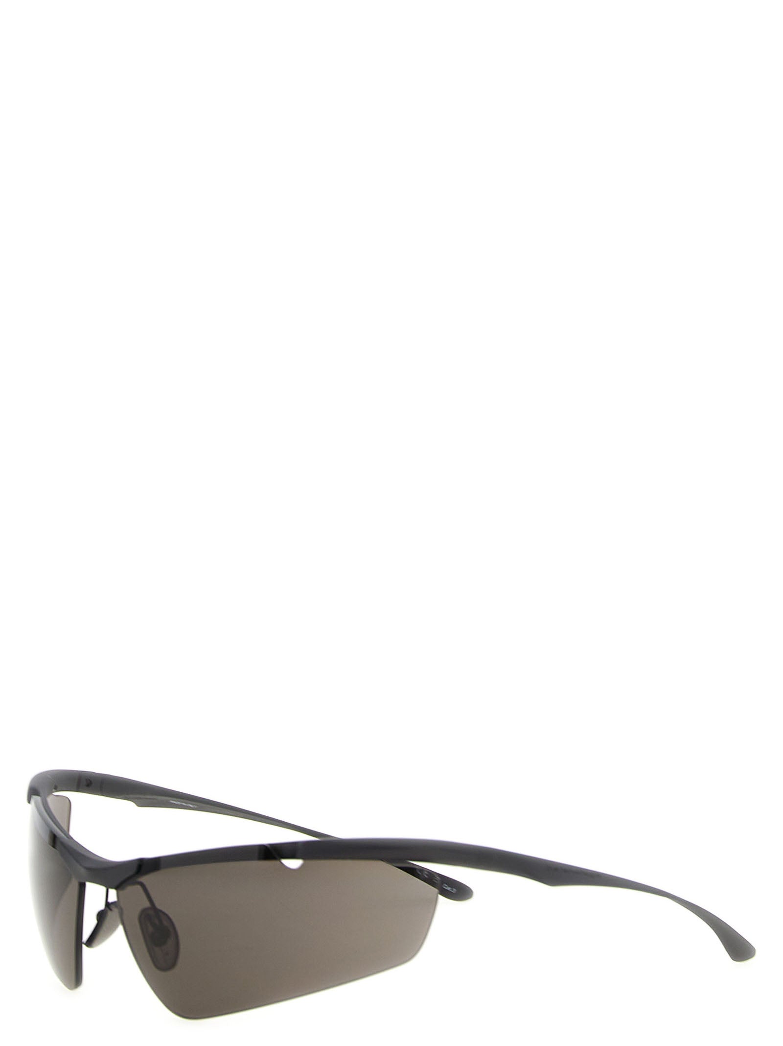Balenciaga Black 'Boomerang' Sunglasses Curated Luxury Accessories by Orvyn