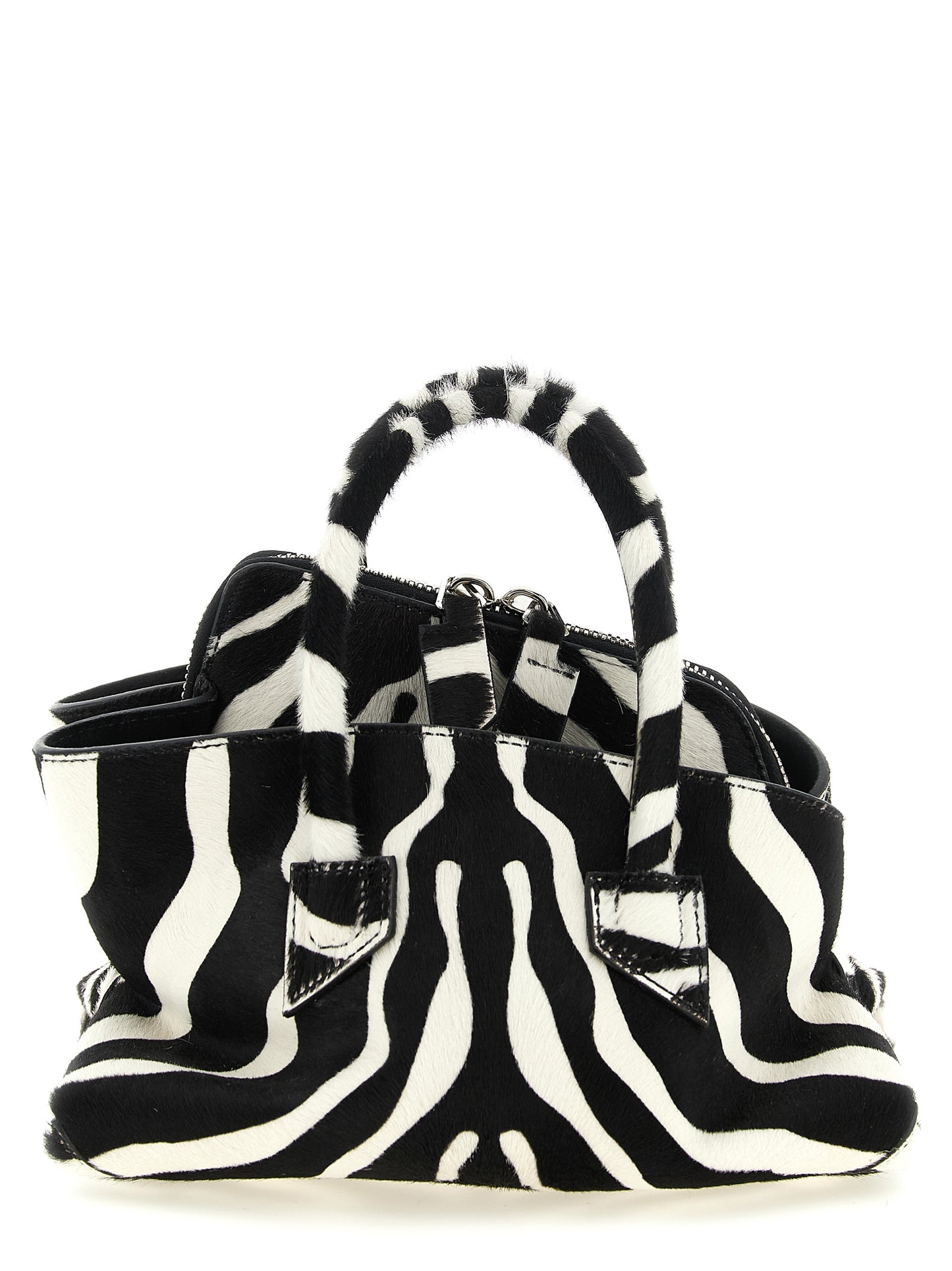 The Attico Bicolor 'La Passeggiata Mini' Handbag multicolor