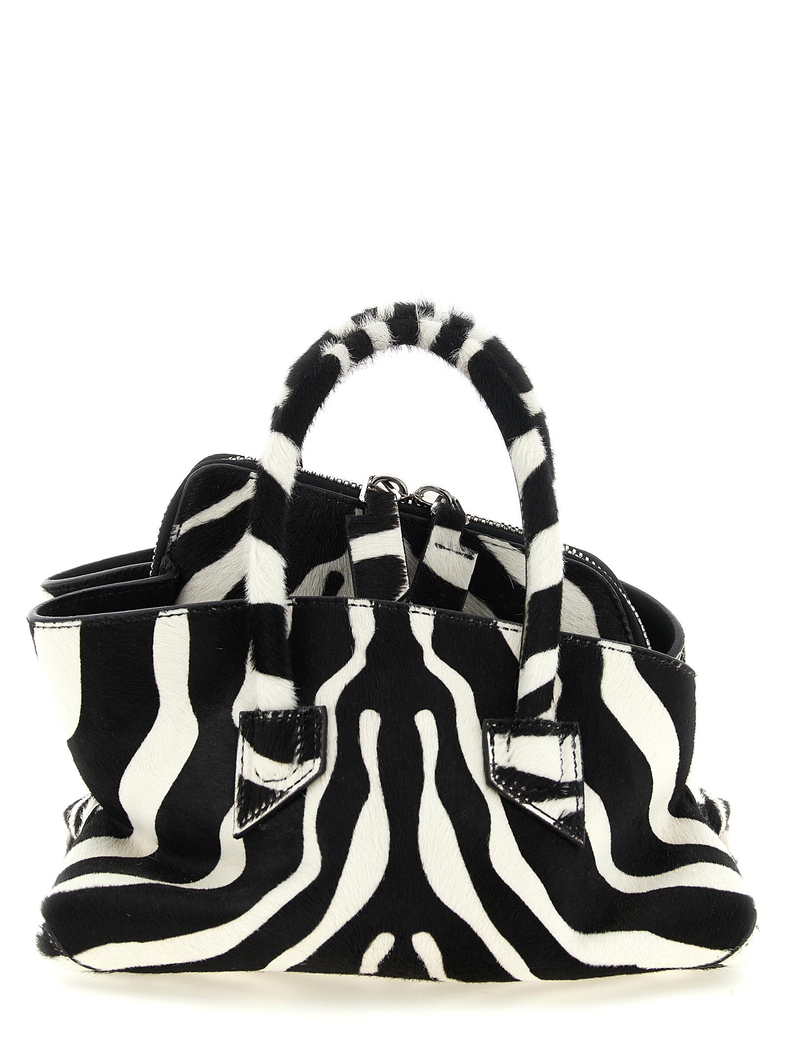 The Attico Bicolor 'La Passeggiata Mini' Handbag multicolor