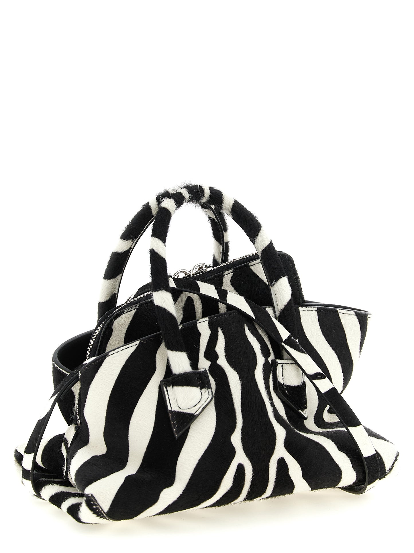 The Attico Bicolor 'La Passeggiata Mini' Handbag multicolor