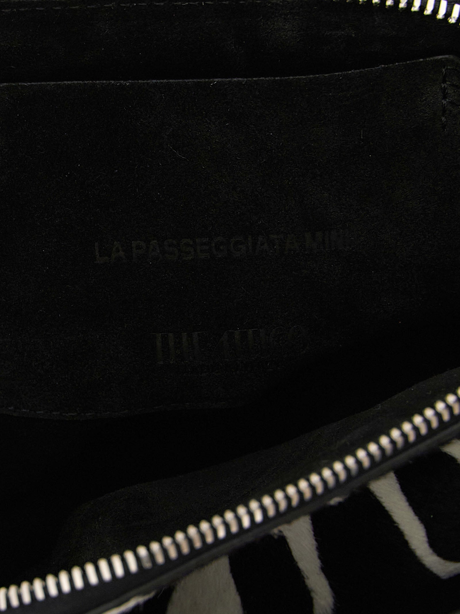 The Attico Bicolor 'La Passeggiata Mini' Handbag multicolor