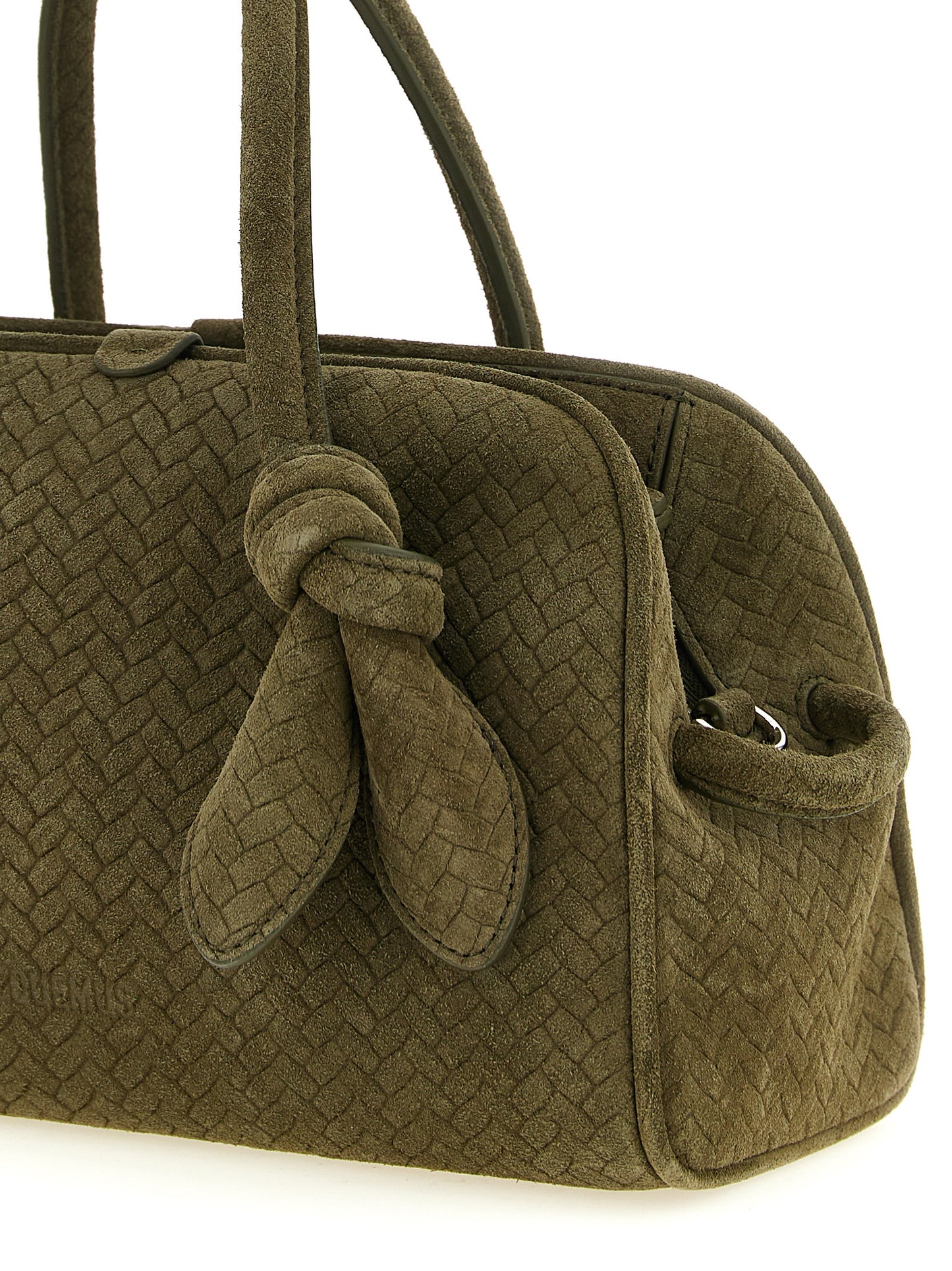 Jacquemus Bicolor 'Le Petit Turismo' Handbag Curated Luxury Accessories by Orvyn