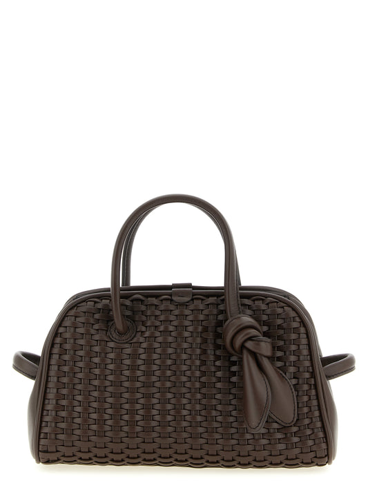 Jacquemus Brown Cotton Handbag Curated Luxury Accessories by Orvyn
