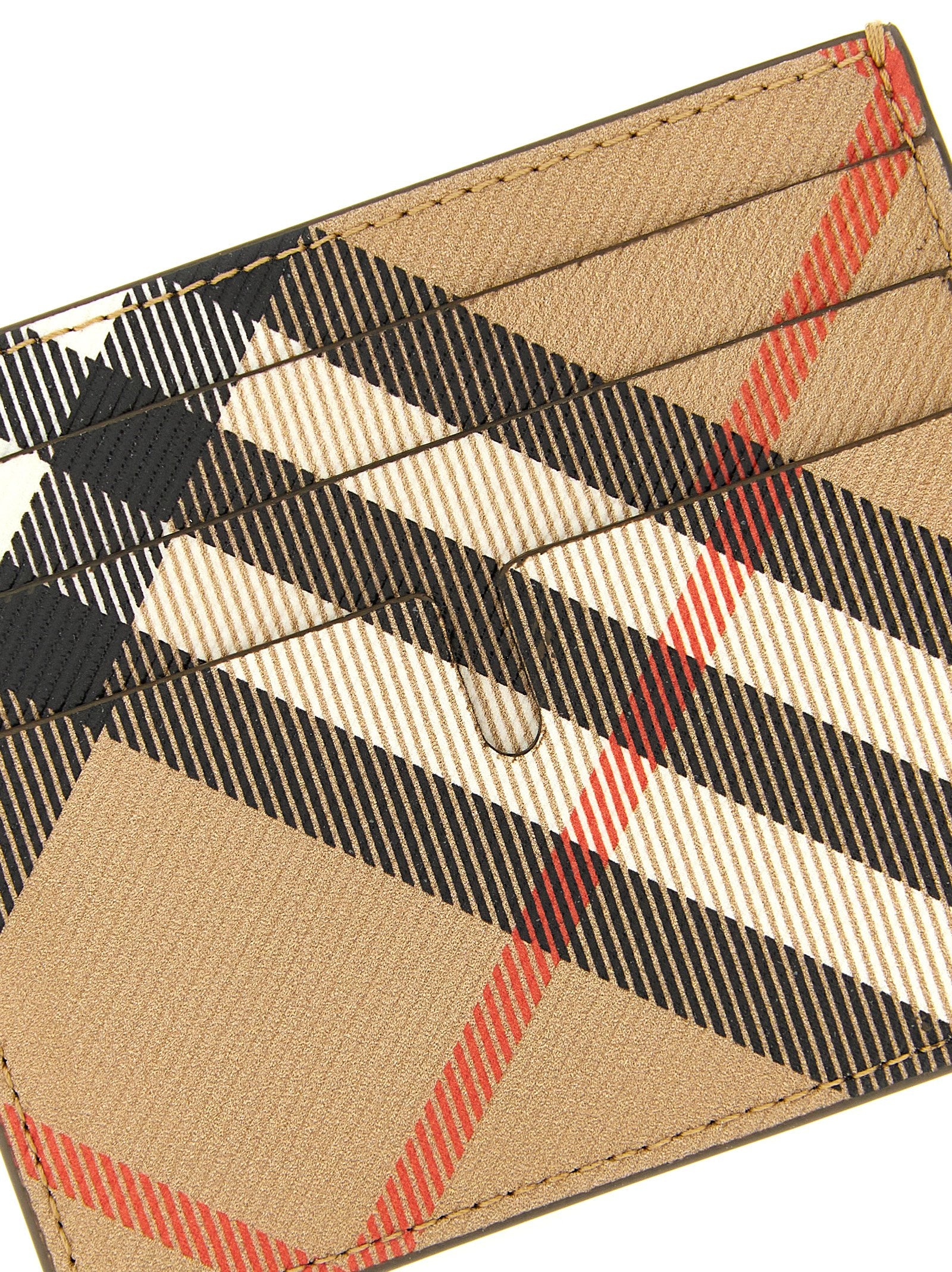 Burberry Beige Polyethylene Cardholder Curated Luxury Accessories by Orvyn
