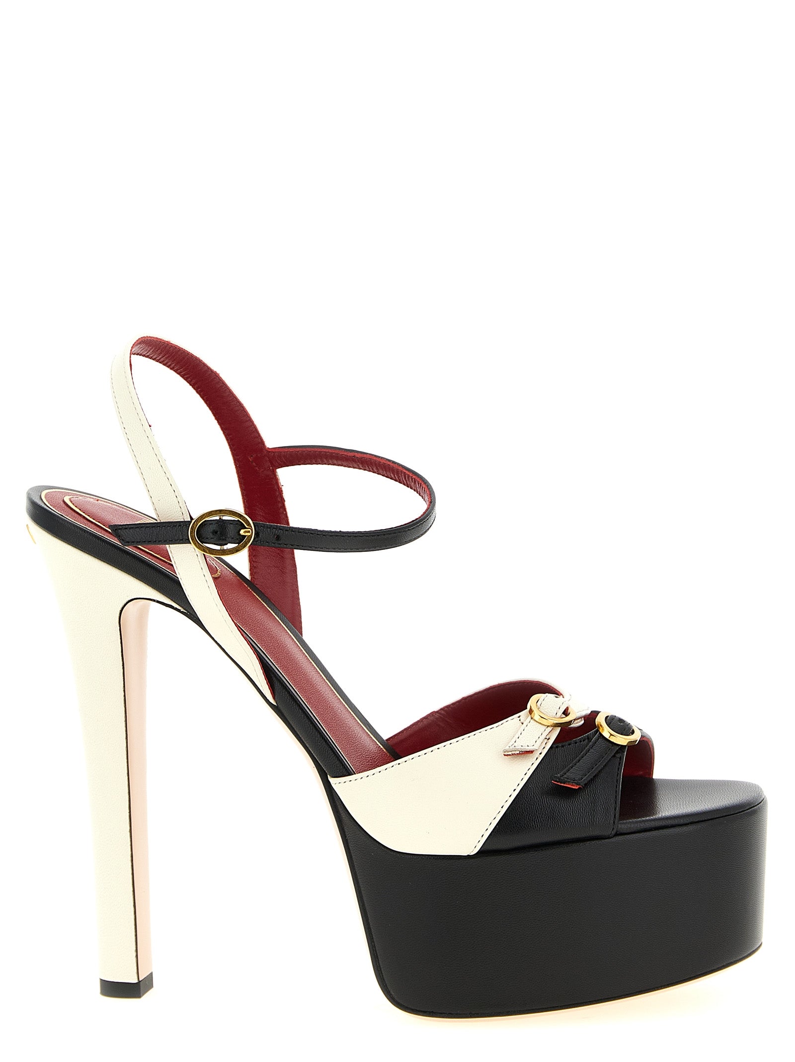 Valentino Garavani Bicolor 'Crasher' Sandals Curated Luxury Accessories by Orvyn