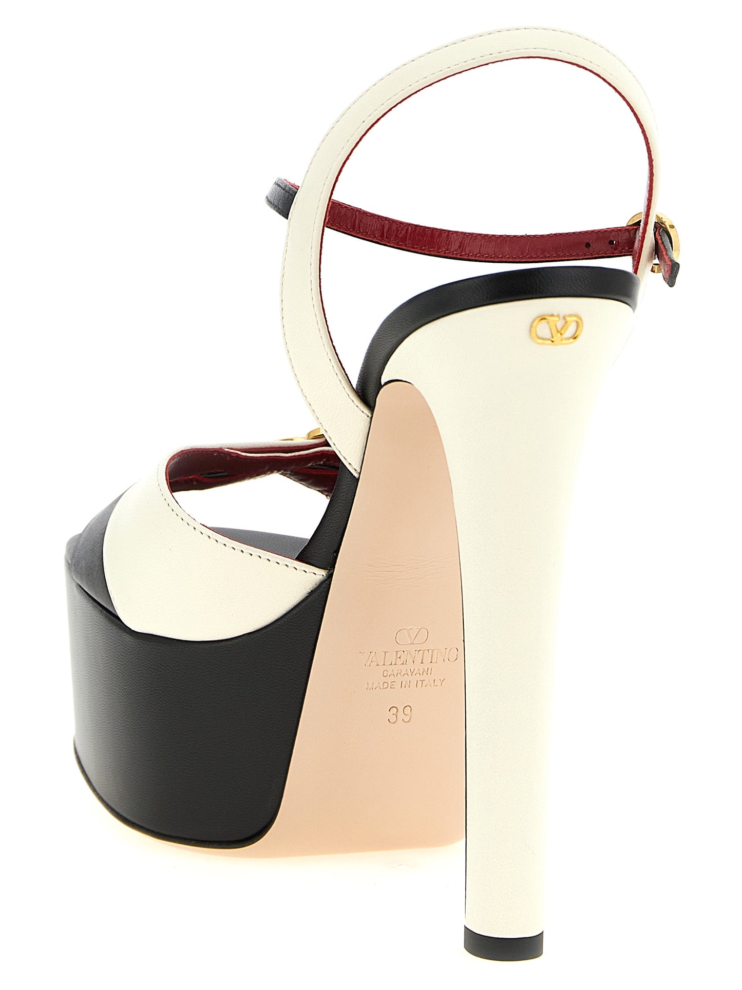 Valentino Garavani Bicolor 'Crasher' Sandals Curated Luxury Accessories by Orvyn