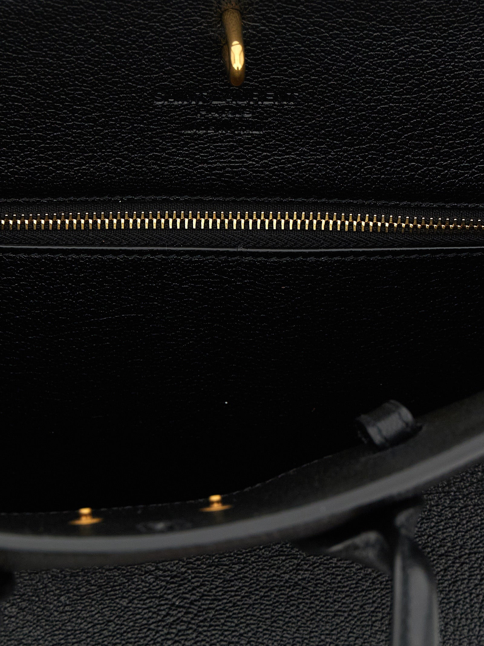 Saint Laurent Black 'Cassandre' Handbag Curated Luxury Accessories by Orvyn
