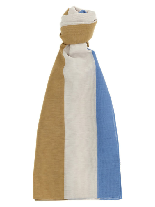 Saint Laurent Multicolor 'Cassandre' Foulard Curated Luxury Accessories by Orvyn