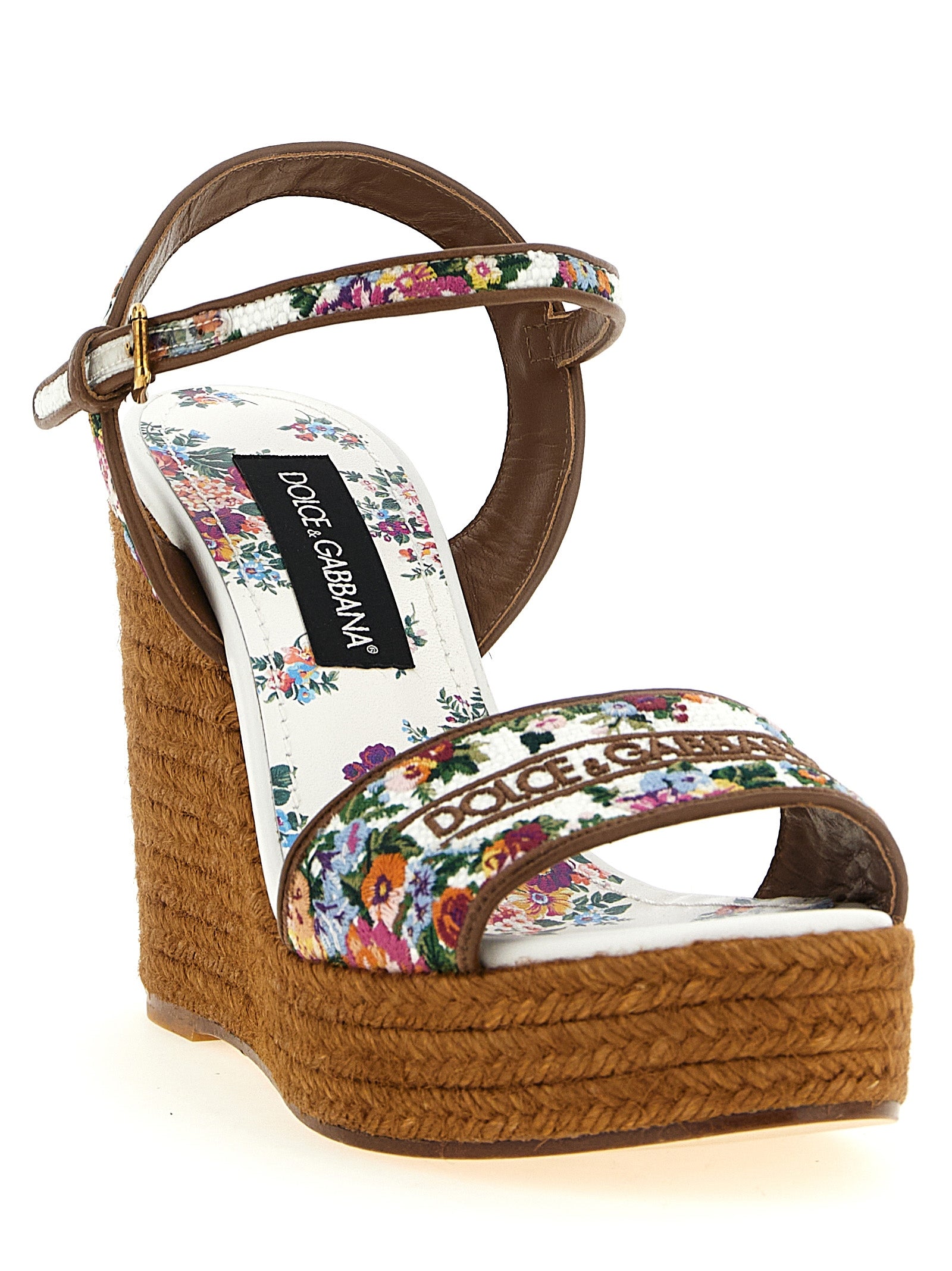 Dolce & Gabbana Multicolor 'Lolita' Sandals Curated Luxury Accessories by Orvyn