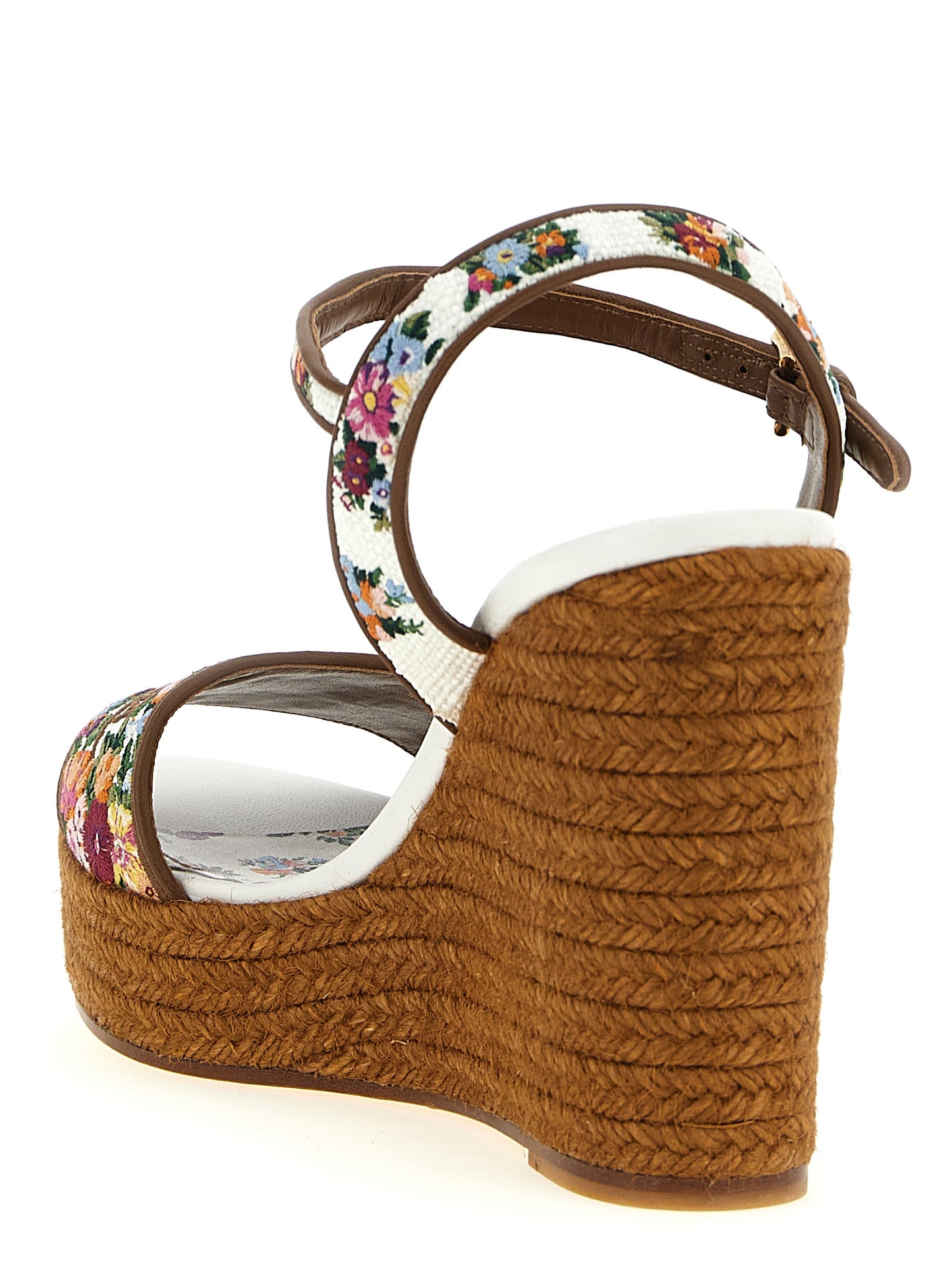 Dolce & Gabbana Multicolor 'Lolita' Sandals Curated Luxury Accessories by Orvyn