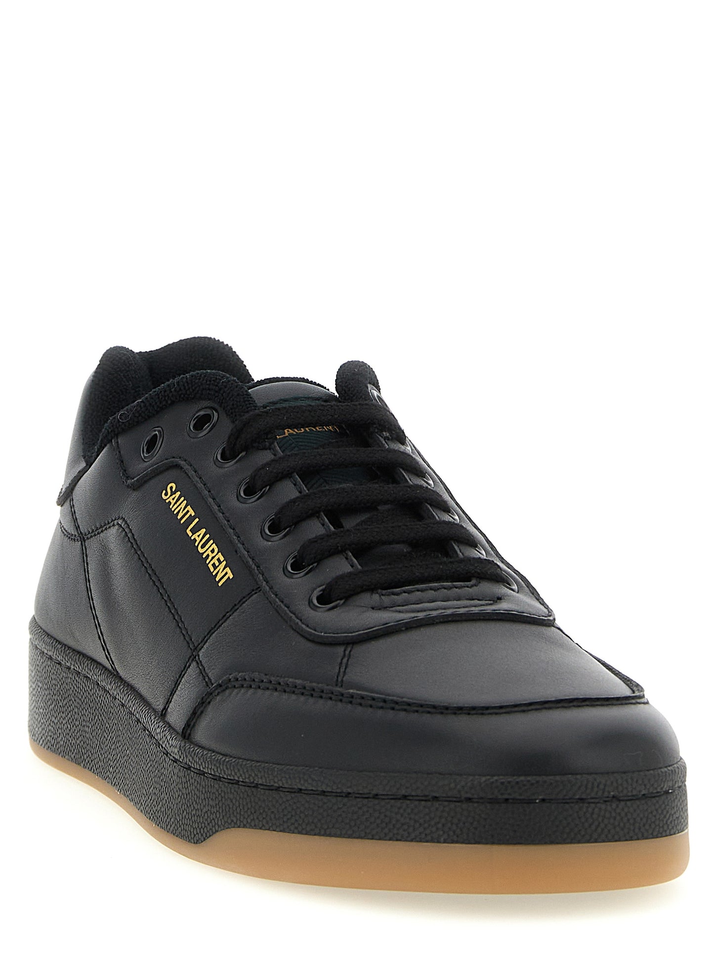 Saint Laurent Black 'Sl/61' Sneakers Curated Luxury Accessories by Orvyn