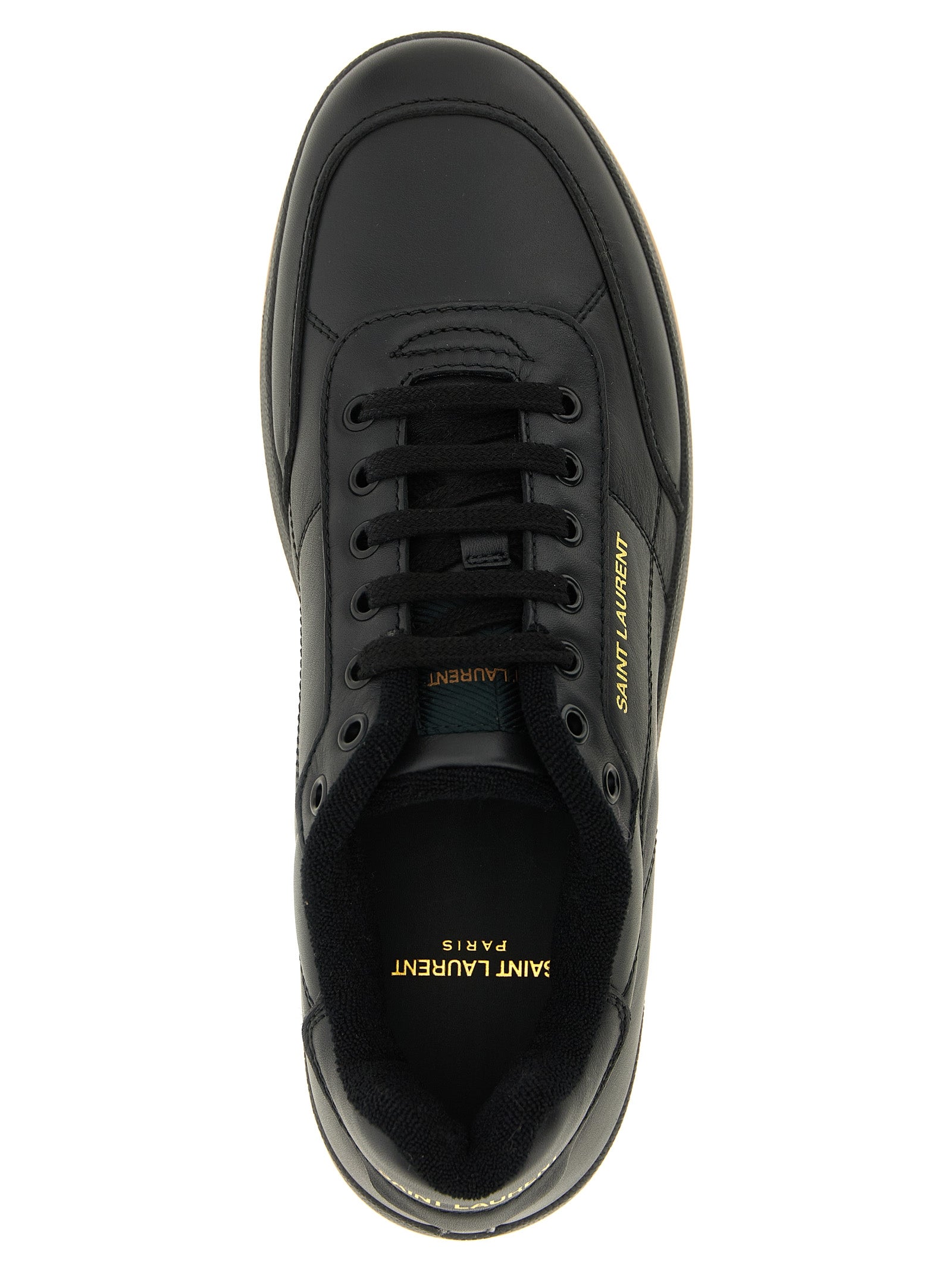 Saint Laurent Black 'Sl/61' Sneakers Curated Luxury Accessories by Orvyn