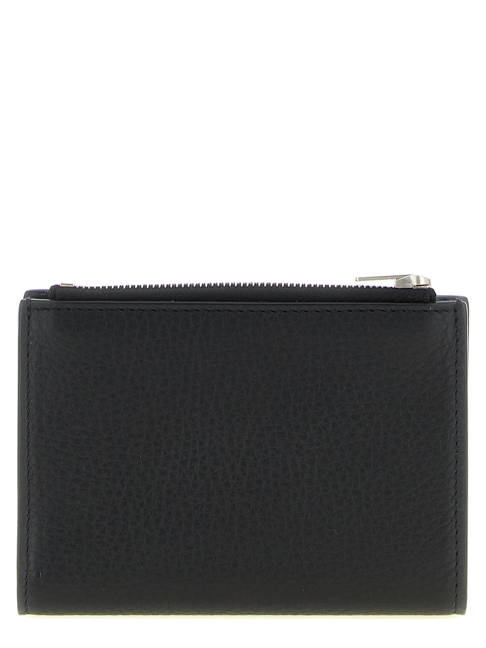 Saint Laurent Black 'Tiny Cassandre' Wallet Curated Luxury Accessories by Orvyn