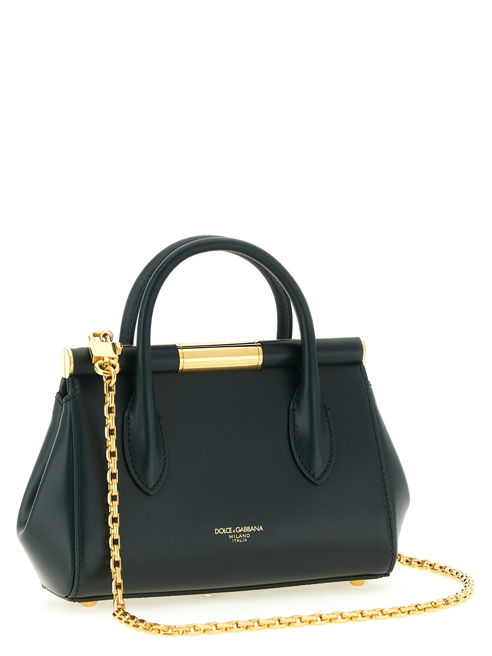 Dolce & Gabbana Bicolor 'Marlene' Mini Handbag Curated Luxury Accessories by Orvyn