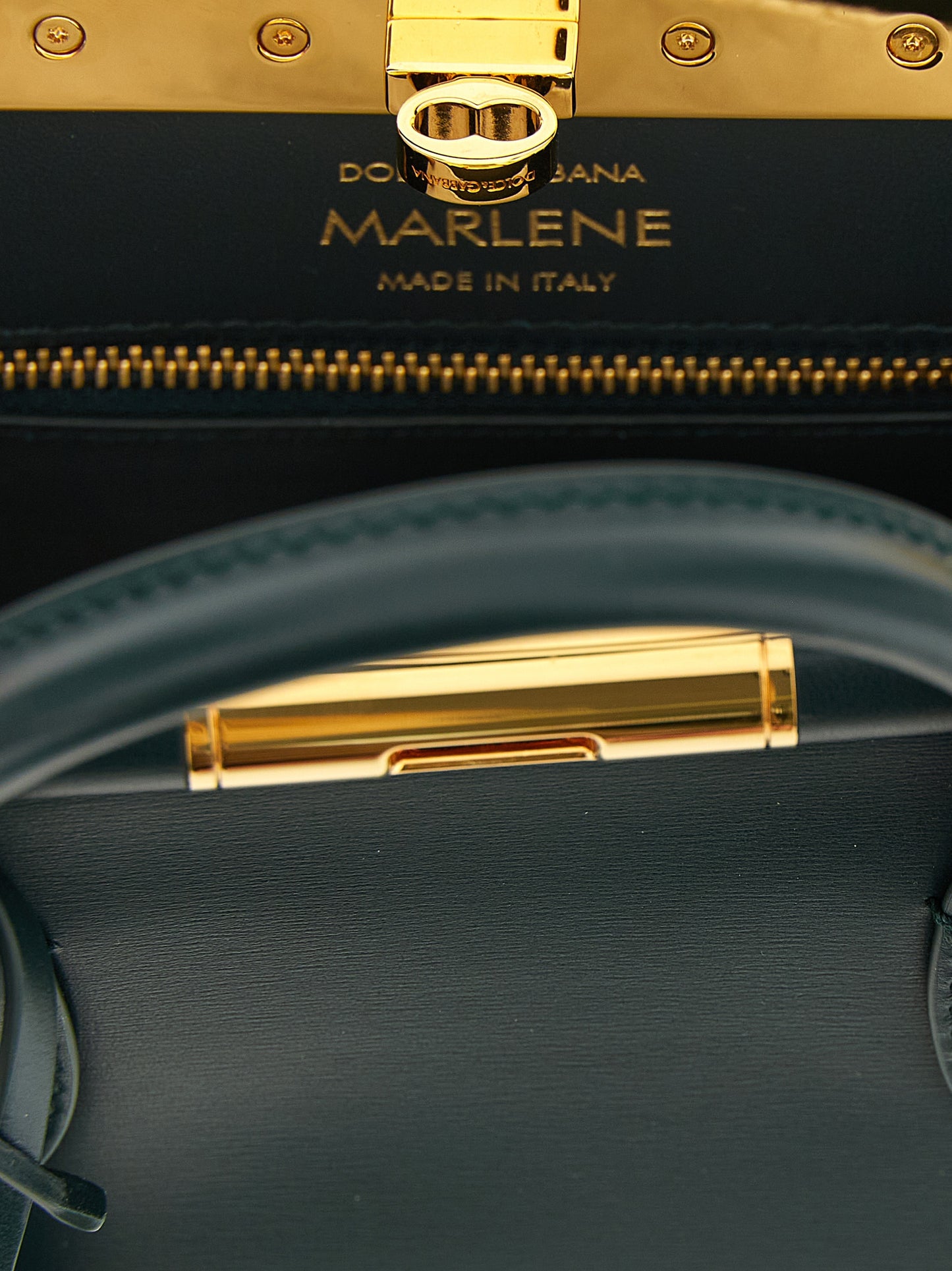 Dolce & Gabbana Bicolor 'Marlene' Mini Handbag Curated Luxury Accessories by Orvyn