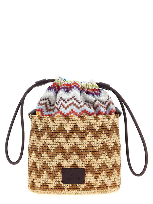 Missoni Multicolor 'Bucket' Crossbody Bag Curated Luxury Accessories by Orvyn