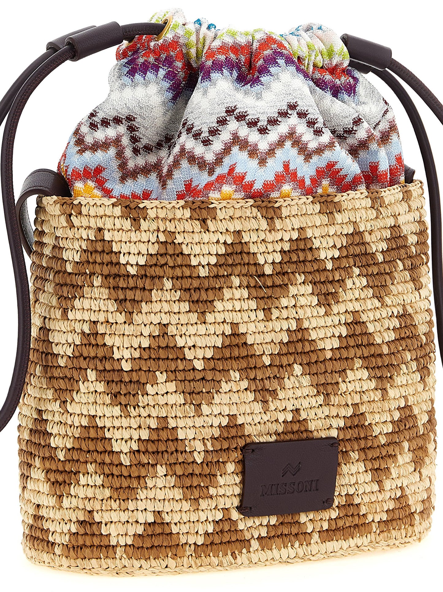 Missoni Multicolor 'Bucket' Crossbody Bag Curated Luxury Accessories by Orvyn