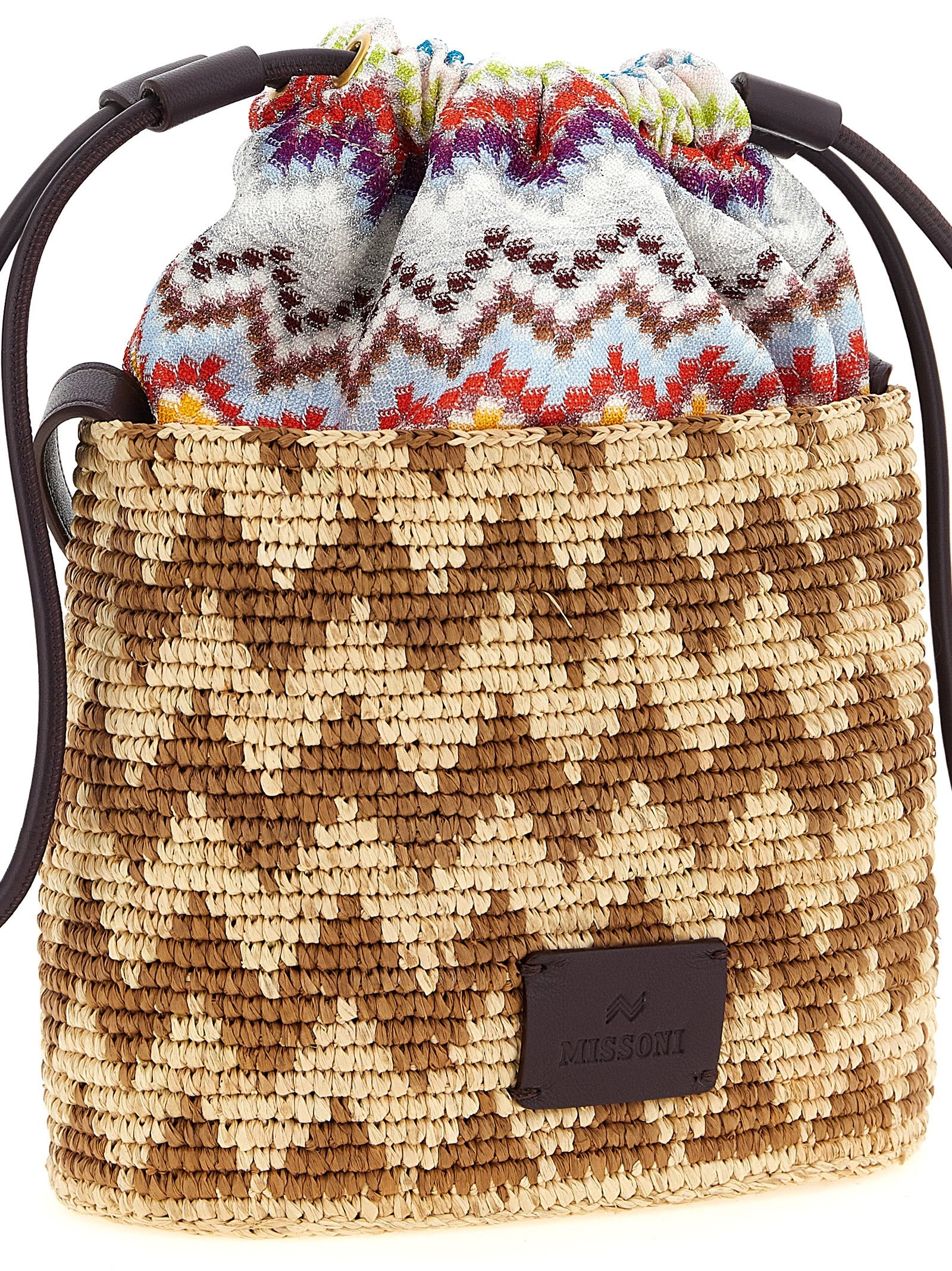 Missoni Multicolor 'Bucket' Crossbody Bag Curated Luxury Accessories by Orvyn