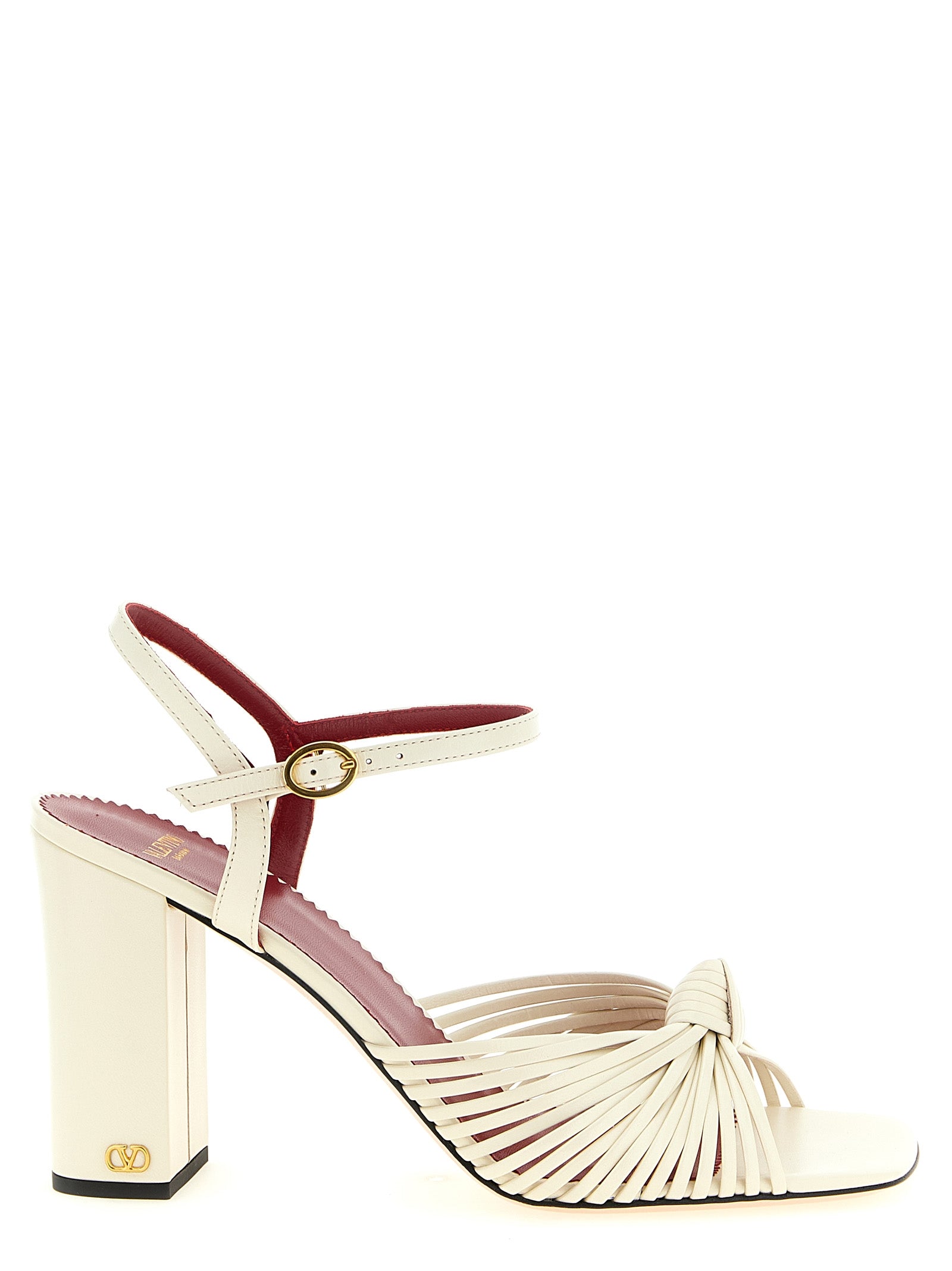 Valentino Garavani White 'Annet' Sandals Curated Luxury Accessories by Orvyn