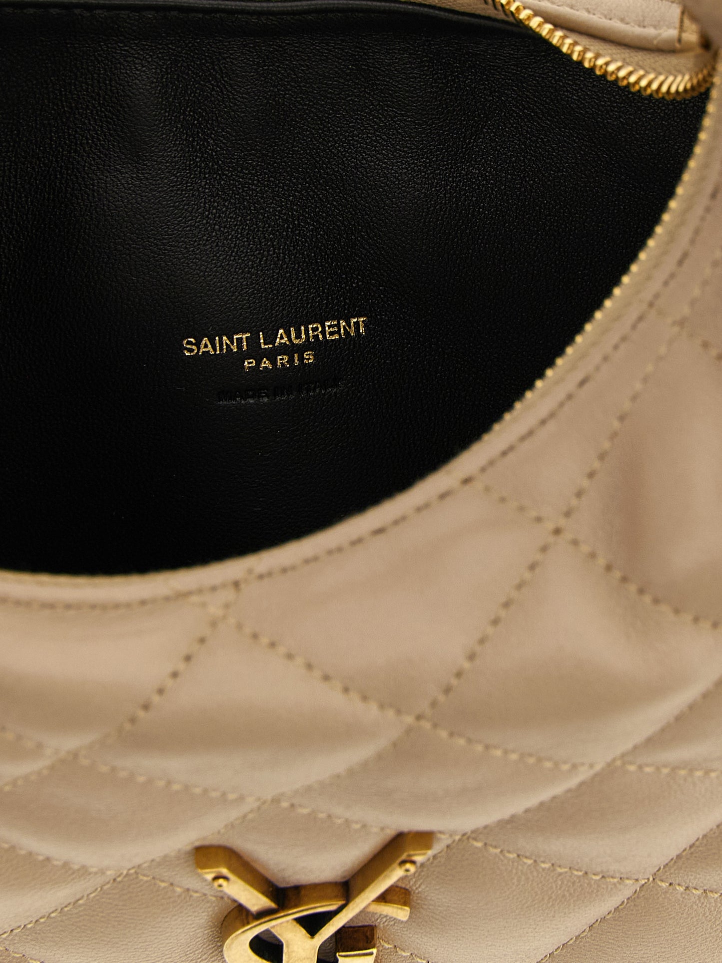 Saint Laurent Beige 'Icarino' Handbag
