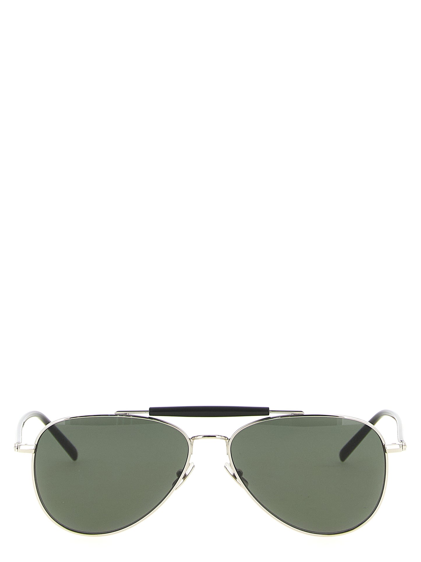 Saint Laurent Silver Iconic Sl 864 Sunglasses Curated Luxury Accessories by Orvyn