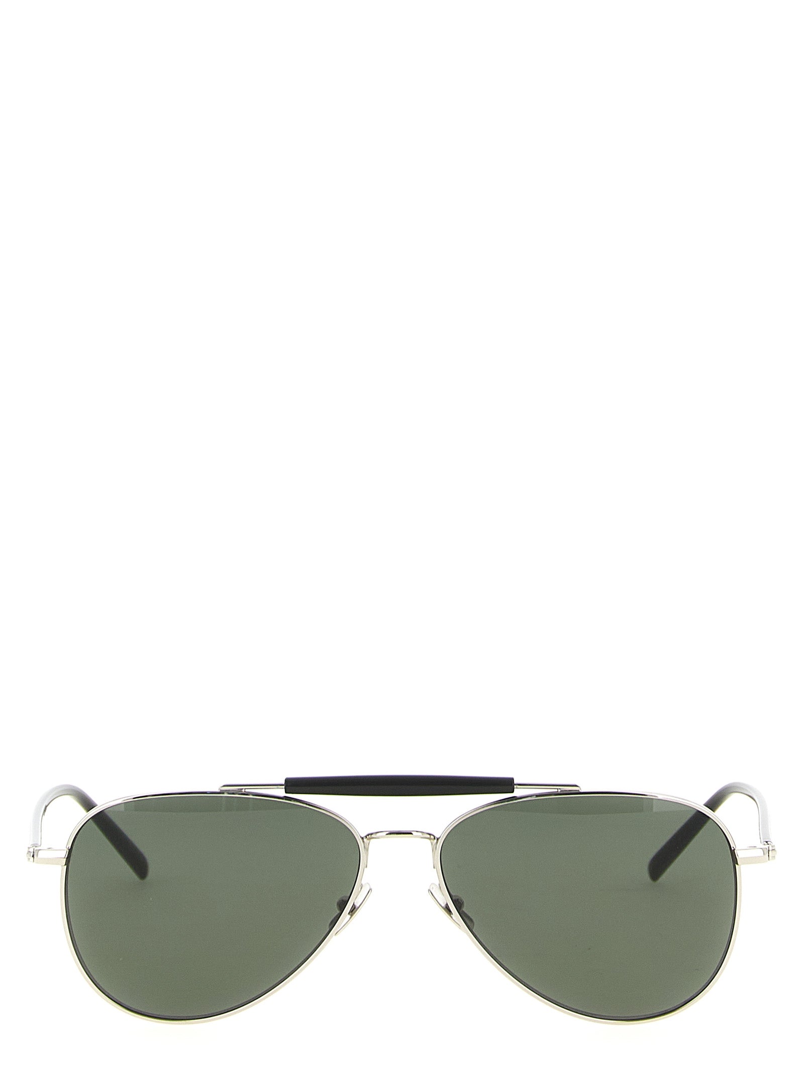 Saint Laurent Silver Iconic Sl 864 Sunglasses Curated Luxury Accessories by Orvyn