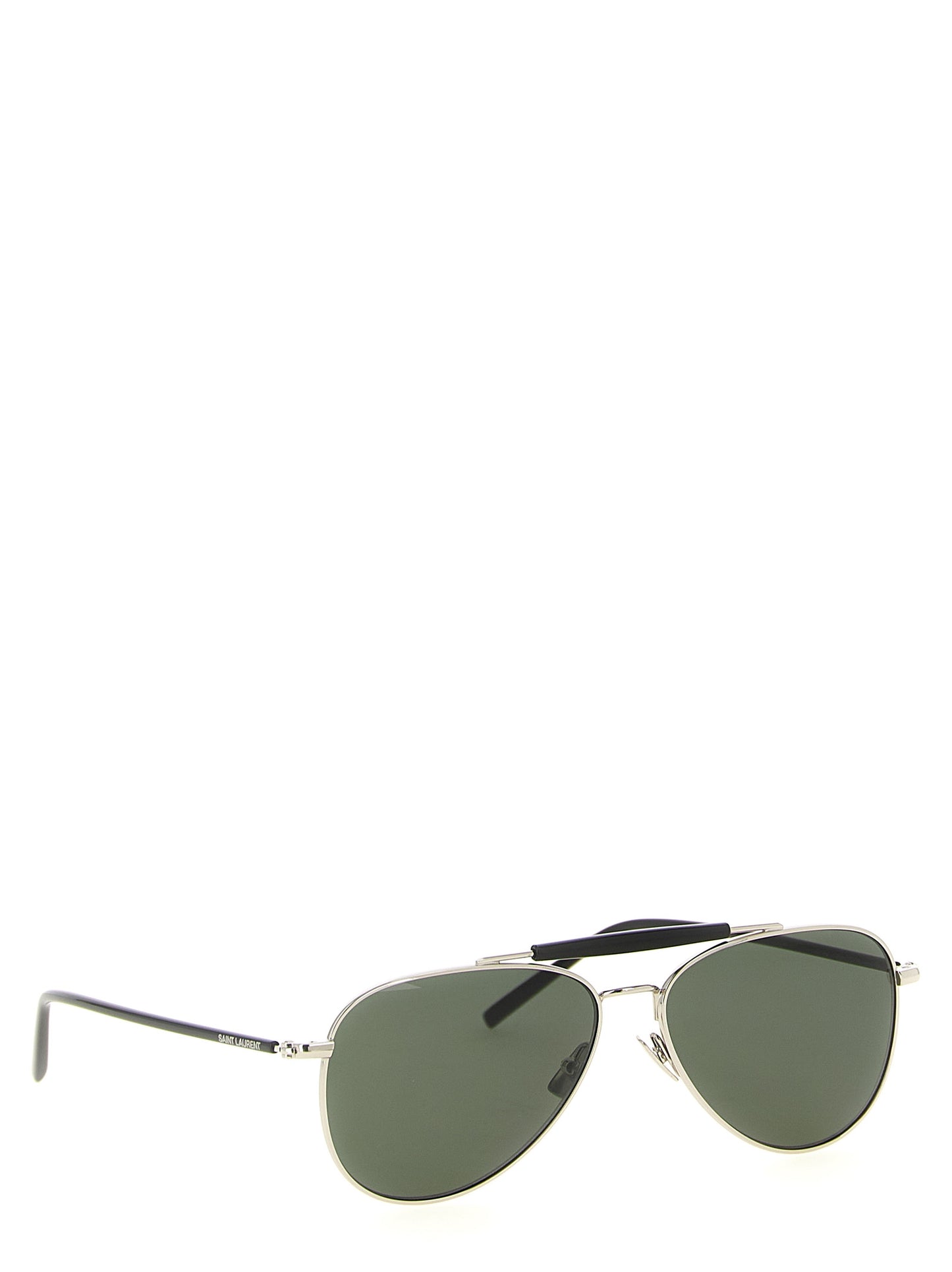 Saint Laurent Silver Iconic Sl 864 Sunglasses Curated Luxury Accessories by Orvyn