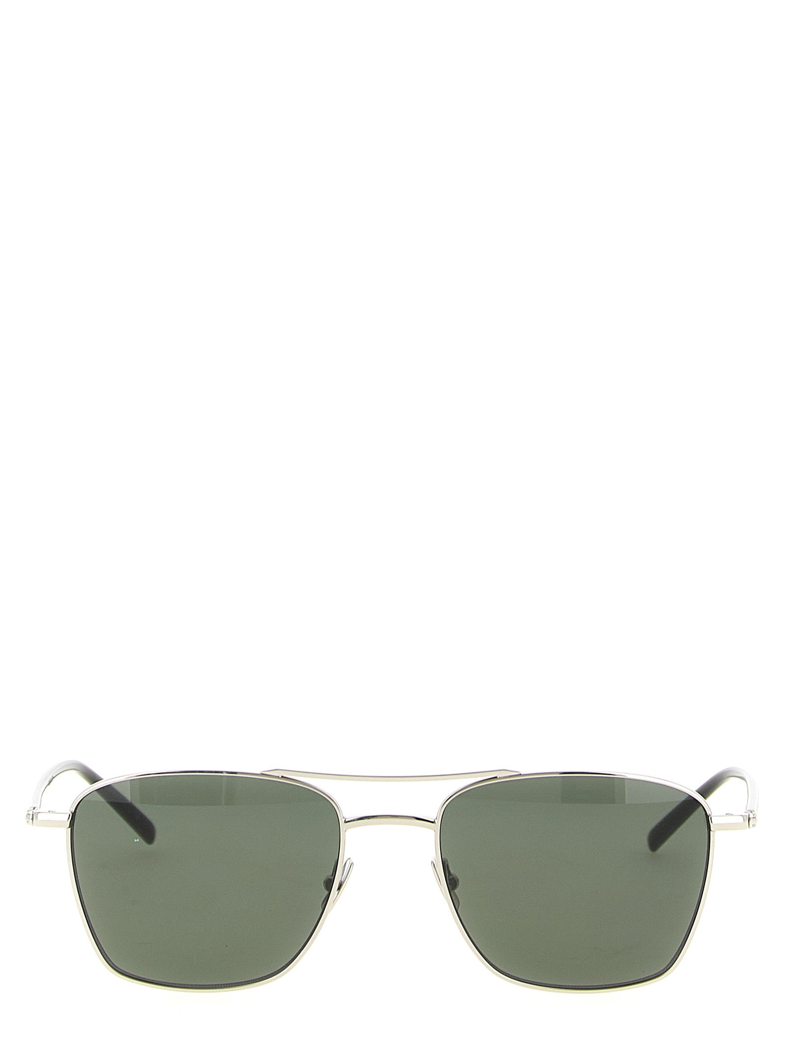 Saint Laurent Silver 'Sl 866' Sunglasses Curated Luxury Accessories by Orvyn