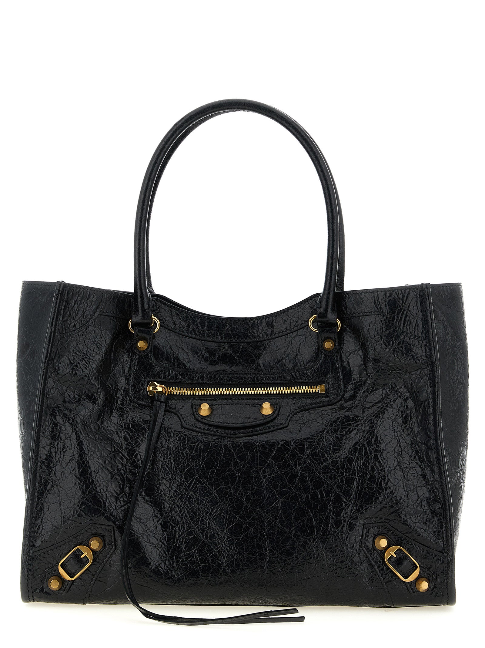 Balenciaga Black 'Le City S' Tote Bag Curated Luxury Accessories by Orvyn