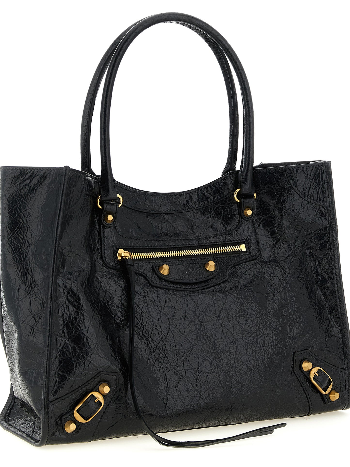 Balenciaga Black 'Le City S' Tote Bag Curated Luxury Accessories by Orvyn